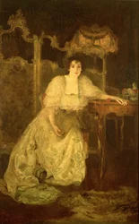 Mrs. Patrick Campbell (1865-1940) als Paula Tanqueray, 1894